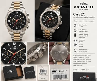 COACH Casey Men's Chronograph Watch