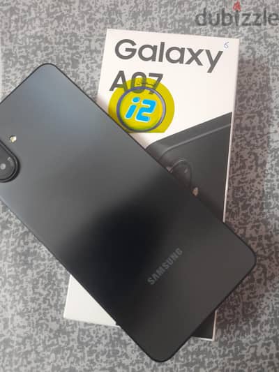 Samsung A07 5G 128-6 Ram جديد