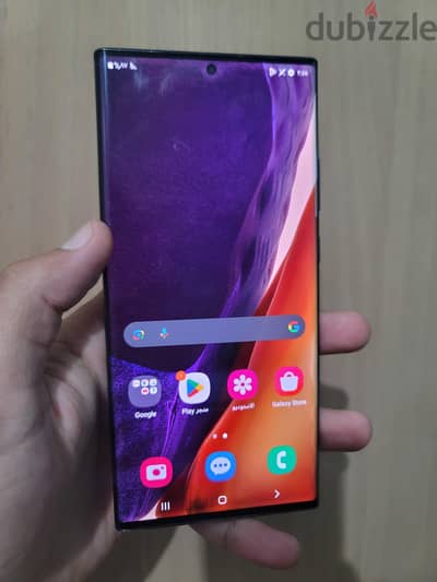 Samsung Note 20 ultra 5G 12g ram 256 2 sim بالكرتونة