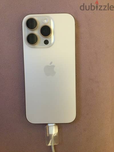 iPhone 16 pro dessert titanium used for a year
