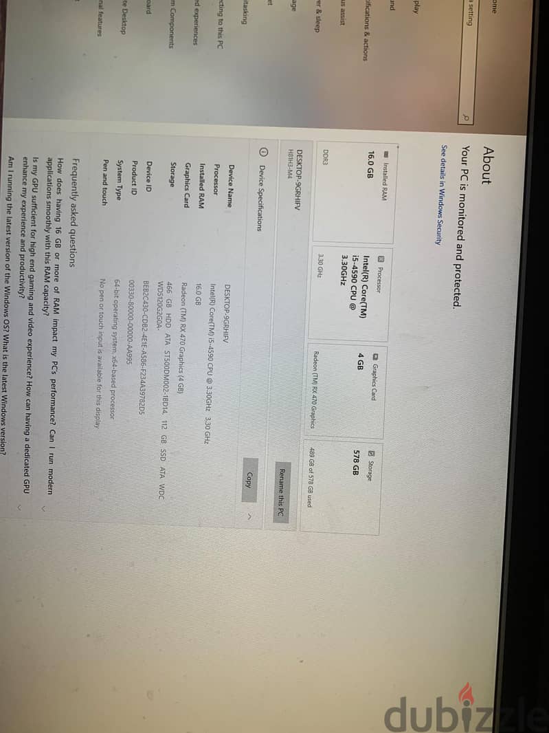 desktop PC للبيع 3