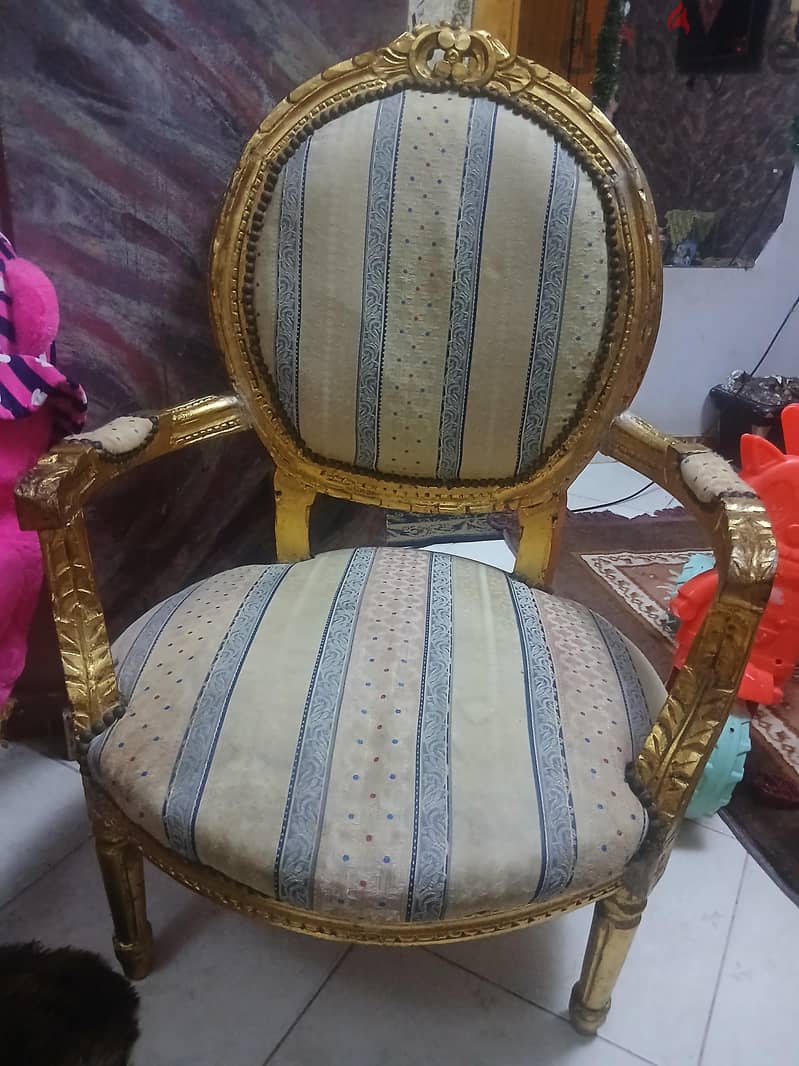 صالون مدهب 4