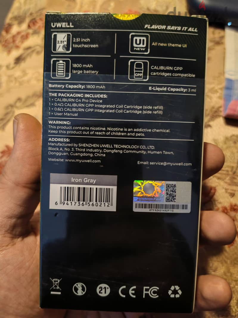 بود UWELL G4 PRO 9