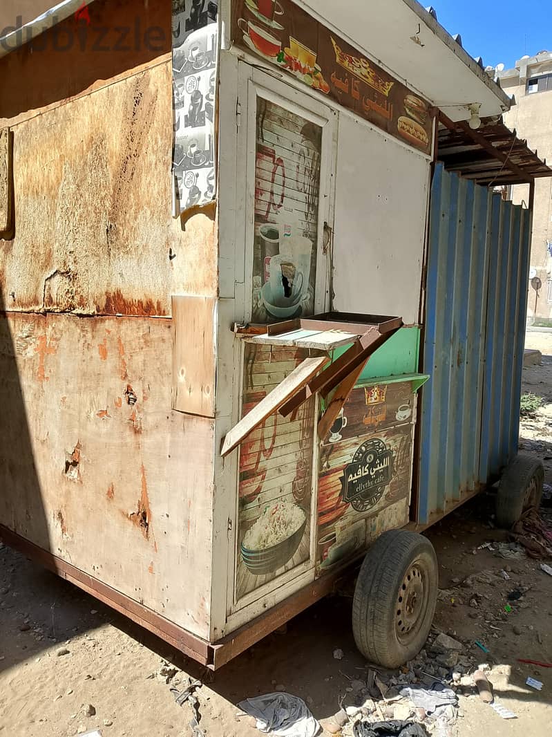 كشك مشروبات للبيع