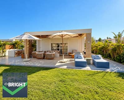 Live the European Lifestyle!! chalet 704m - 3bedrooms + nanny room - direct front lagoon view - under market price in playa ghazala north coast