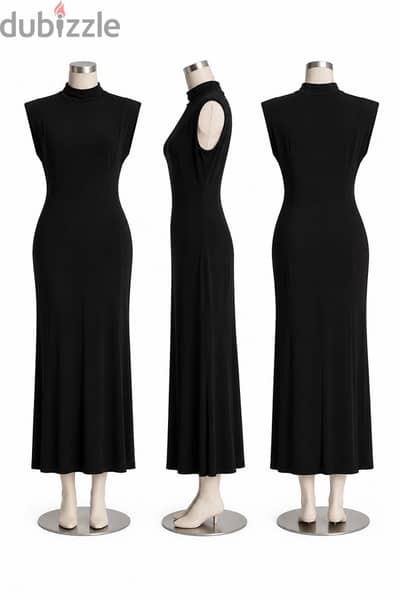 ZARA Black Maxi Dress