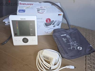 جهاز قياس ضغط Beurer للذراع – بحالة جيدة + Adapter