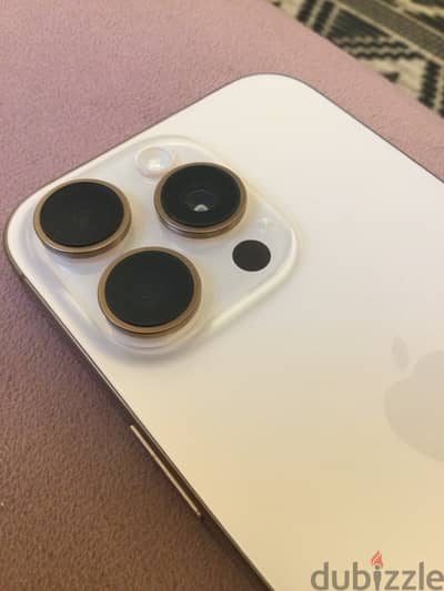 iPhone 16 pro Gold 94% charged 306/used 1 year