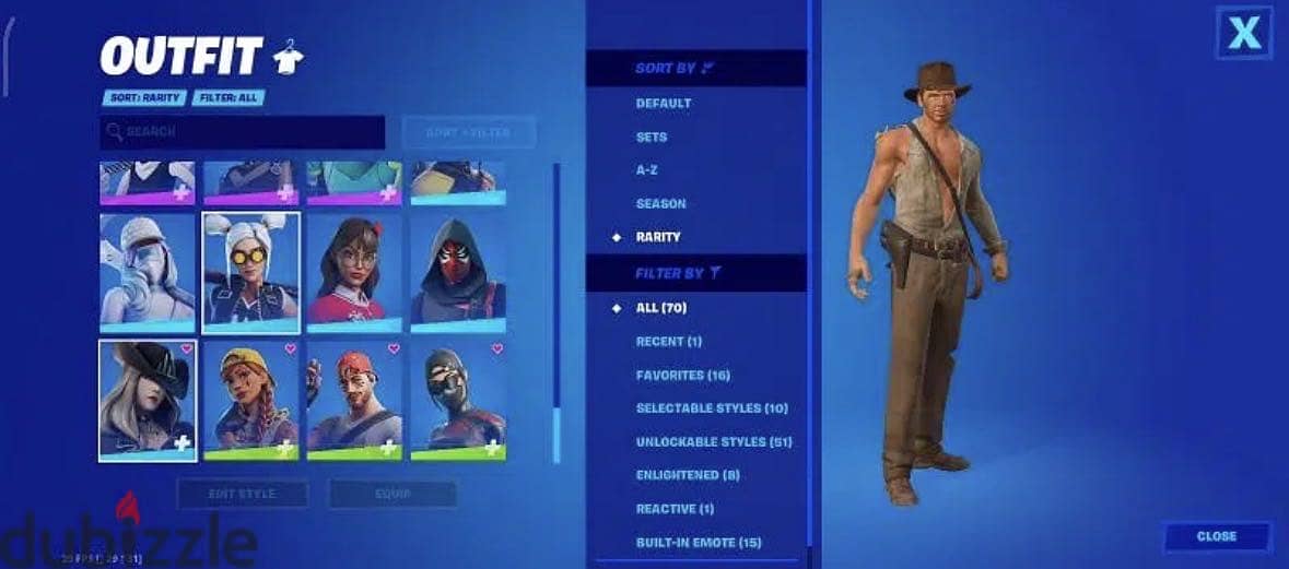 حساب فورت نايت 1