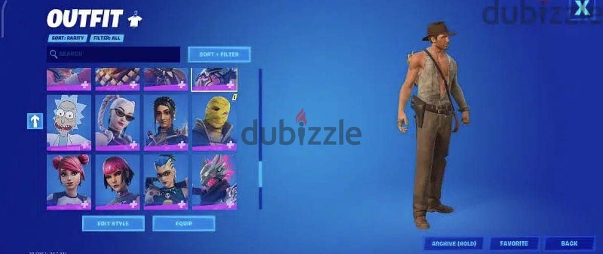 حساب فورت نايت 2