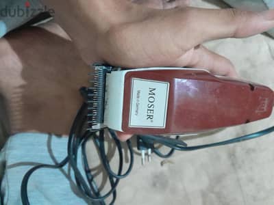 ماكينة moser الماني type 1400 استعمال خفيف جدا