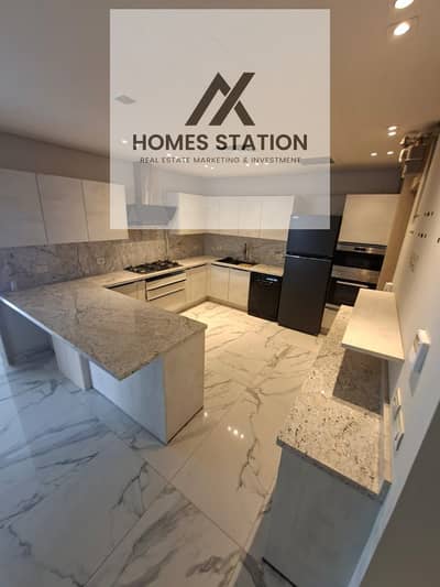 بنتهاوس مميز للإيجار في Lake View Residence مع Private Pool، موقع راقٍ، تصميم عصري، مطبخ بالأجهزة وتكييفات، وليفنج مرن يمكن تحويله لغرفة رابعة
