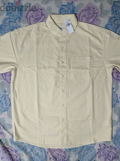 قميص امريكان ايجل American Eagle Everyday Oxford Button-Up Shirt
