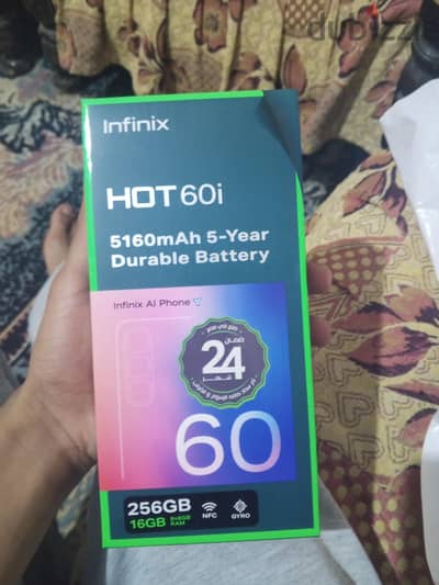 إنفنيكس هوت 60i استعمال شهر  لتبديل بايفون أو للبيع