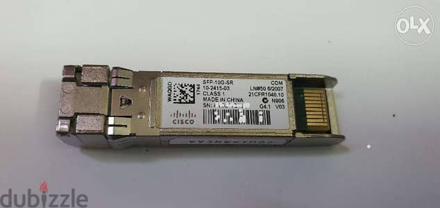 Cisco SFP-10G-SR= SFP+ Transceiver Module Cisco SFP-10G-SR= SFP+ Transceiver Module