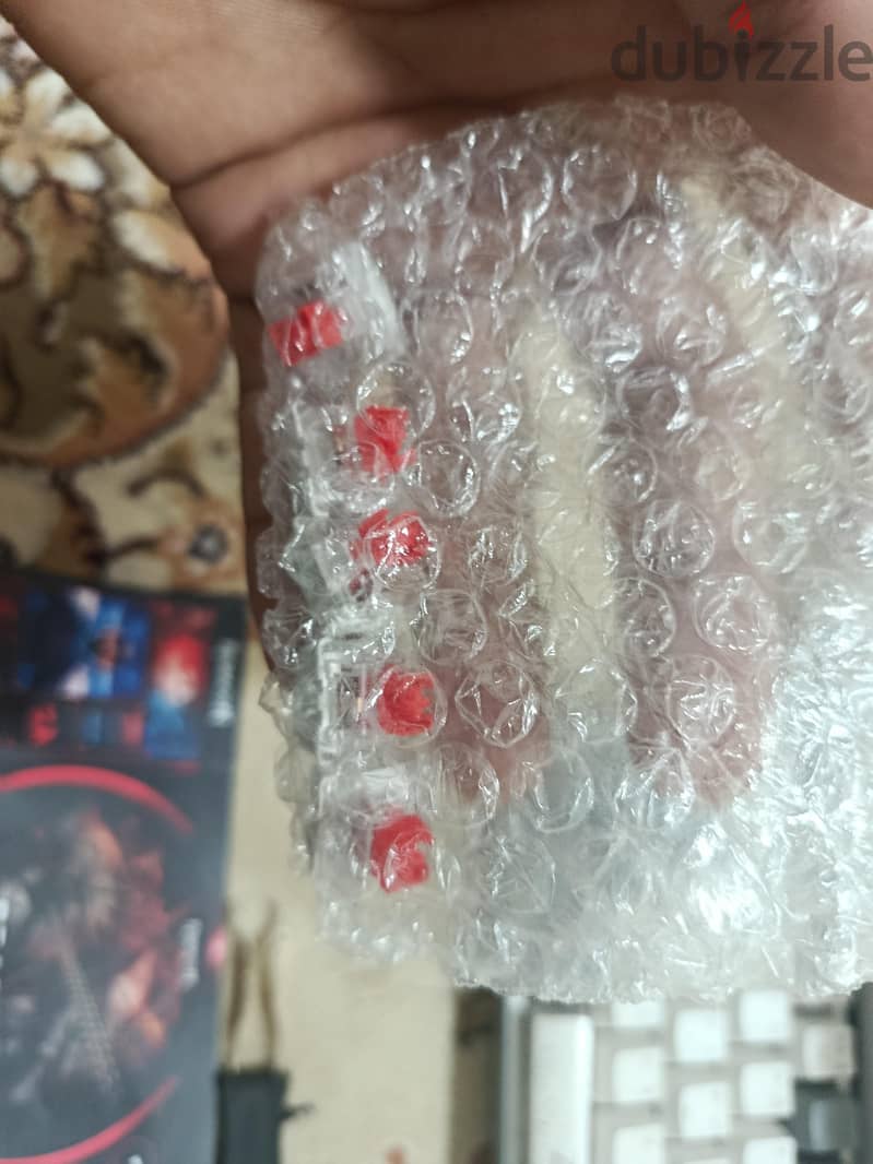 redragon k617 with custom drawing hand-drawn 8