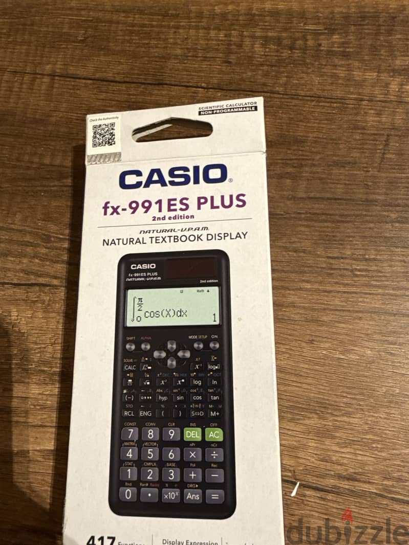 Casio fx-991ES PLUS 2nd Edition 1