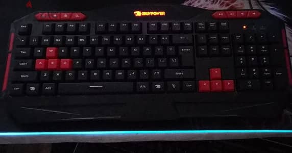 طقم جيمنج كامل كيبورد وماوس iBUYPOWER (Ares E1 + Zeus E2) بالكراتين