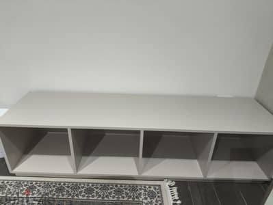 Storage but used for sitting