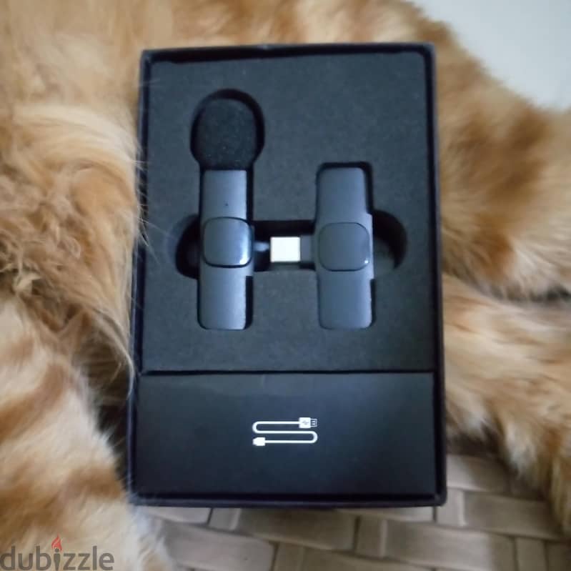 ميكروفون wireless lavalier microphone 1