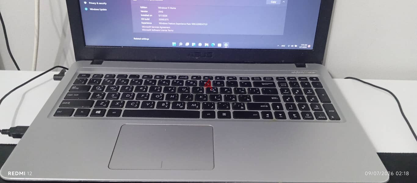 لاب اسوس core I5 1