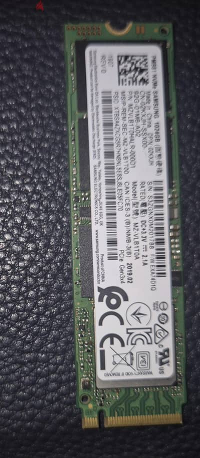 pm981 nvme samsung 1tb