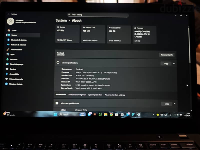 Lenovo ThinkPad T14 Touch 1