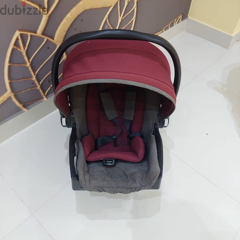 Stroller equipped with car seat 6
