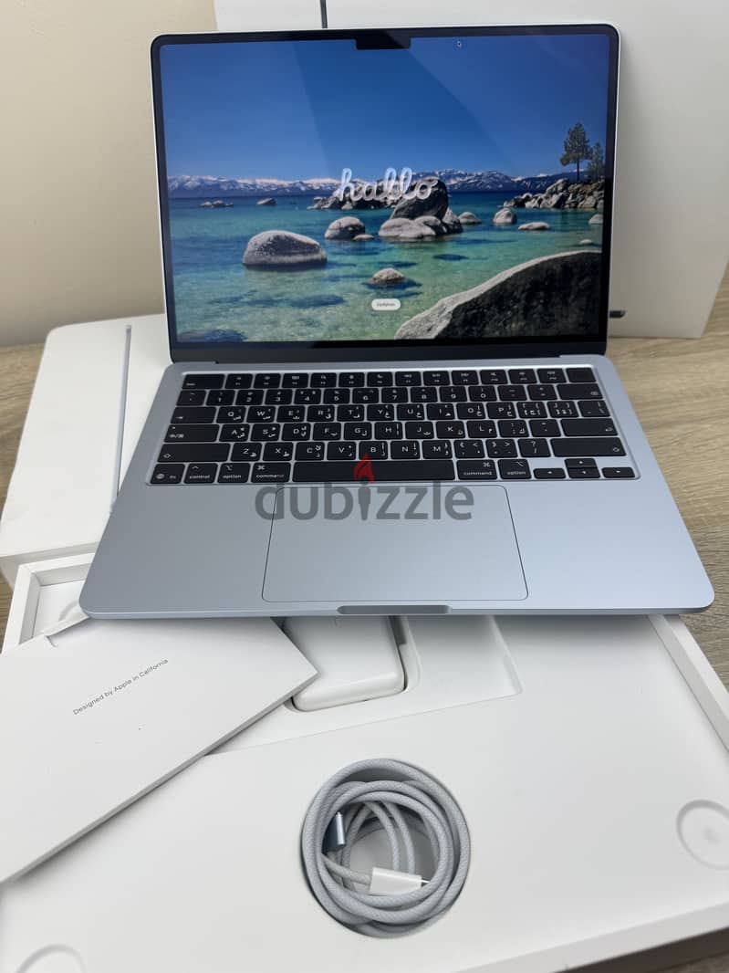  MacBook Air M4 - M4 - 16 Ram - SkY blue  2