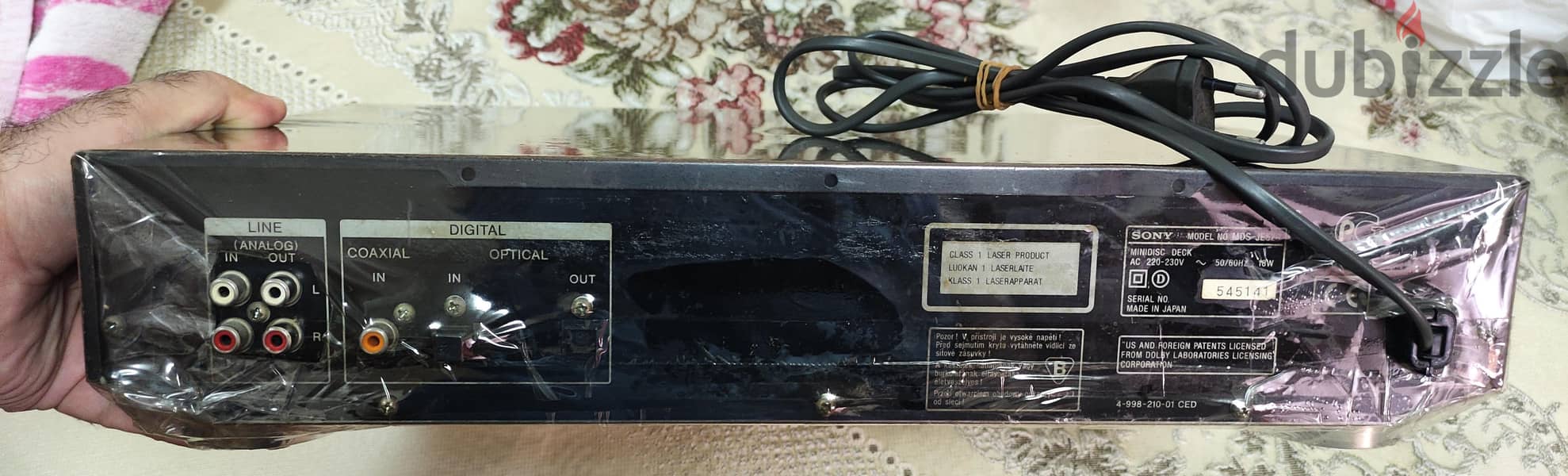 Sony Mini disk deck player MDS-JE520 1