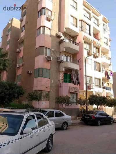 Apartment for sale, area 86 square meters, Zahra City Nasr, Officers Buildings, Al-Alfeenat, required 1,650,000 01001318708
