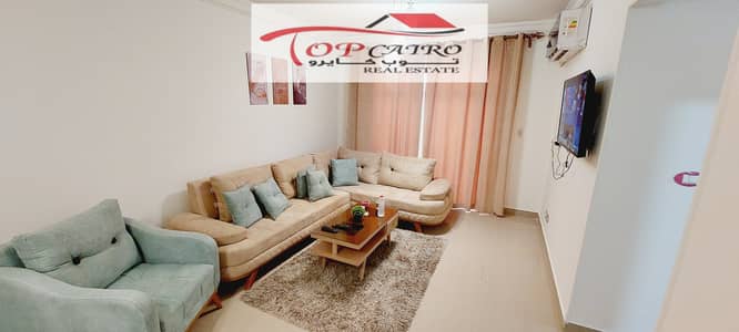 Furnished apartment for rent in Madinaty B7 next to services and South Park