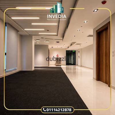 Administrative office for rent in One Katameya directly on the ring road 570m