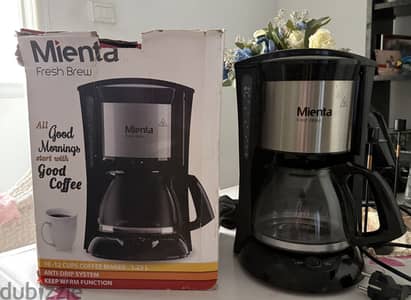 Mienta CM31216A Fresh Brew Coffee Machine