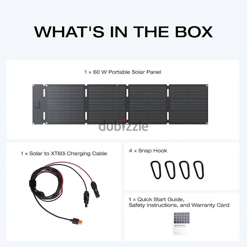 Ecoflow 60W Solar panel 4