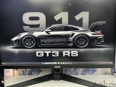 Asus 180hz display monitor 27” with box
