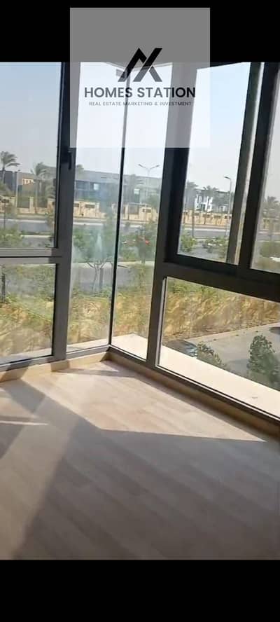 شقة أول استخدام للإيجار في Galleria Moon Valley بالتجمع الخامس | 160م | الدور الثاني | 3 غرف نوم | 3 حمامات | مطبخ وتكييفات
