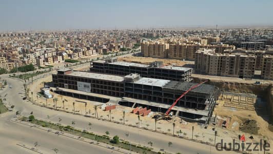 Own your commercial unit in El Nasr Square, Hadayek October, with just 30% down payment and extended payment plans.