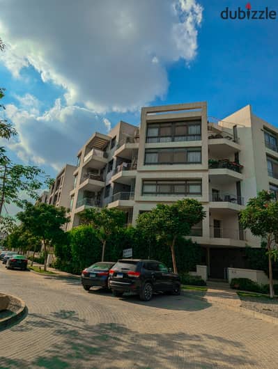 Ground floor apartment in a prime location opposite Cairo Airport, minutes from Heliopolis, with a full sea-facing landscape view.