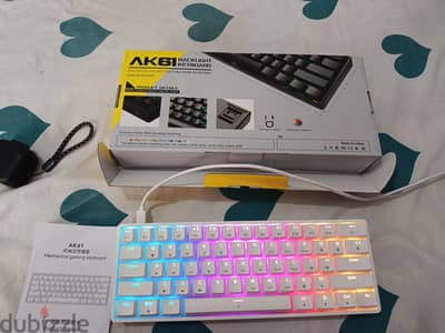 كيبورد Gaming AK61 RGB ميكانيكال