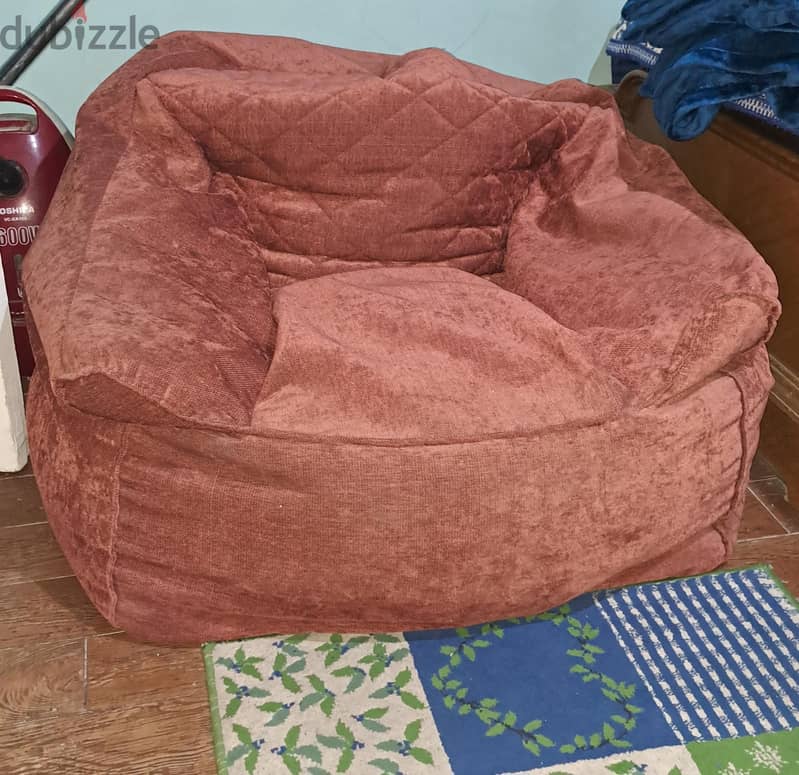 2 Bean bag Havana color 1