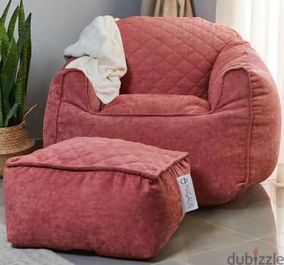 2 Bean bag Havana color