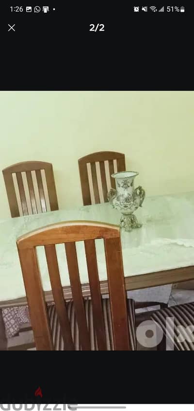 سفرة ٦ كراسي