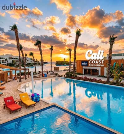 Chalet for sale (70 sqm) at Cali Coast (Maven) in Ras El Hekma, North Coast—ready for handover at a special price.