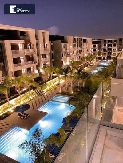Apartment For Sale in El Patio Oro New Cairo with Pool View, Full Finishing and Ready To Move