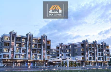 امتلك شقة 66م كمبوند جراند جيت طريق المطار الرئيسي مقدم 30% واقساط علي 3سنين تشطيب كامل