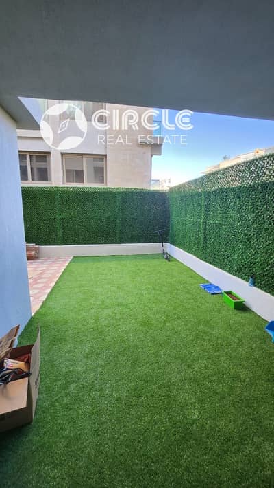 135 sqm BUA Ground Apartment For Sale in Galleria Moon Valley New Cairo