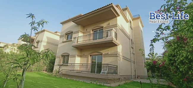 U Model Villa for Rent in Rehab | 430 SQM Land | 267 SQM BUA | Super Lux | 4 Bedrooms | Kitchen & ACs | EGP 90K