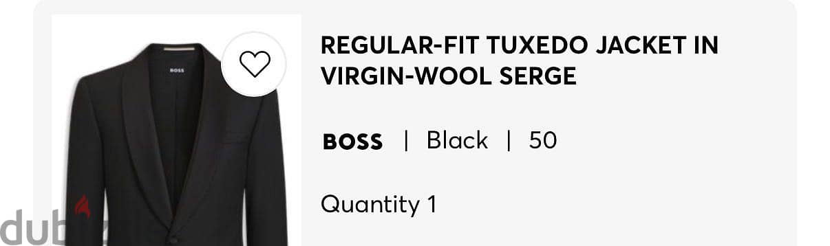 BOSS Full Tuxedo Set 8