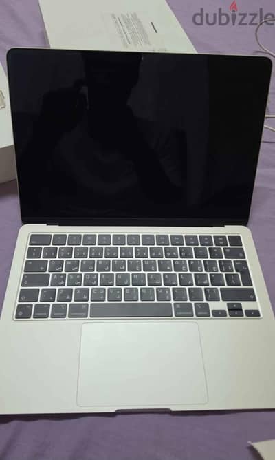 Apple Macbook air m2, 512gb, 8 ram, 13.6, arabic, new, not activated.